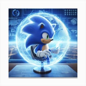 Sonic The Hedgehog 46 Canvas Print