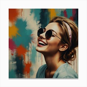 'Smile' Canvas Print