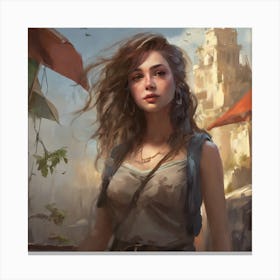 Tomb Raider Canvas Print