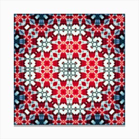 Red White And Blue Canvas Print