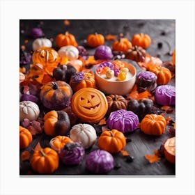 Halloween Candy 8 Canvas Print