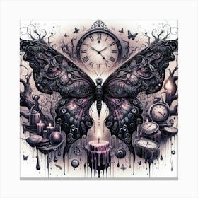 Clockwork Butterfly 1 Canvas Print