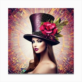 Top Hat 3 Canvas Print