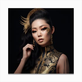 Asian Beauty Canvas Print