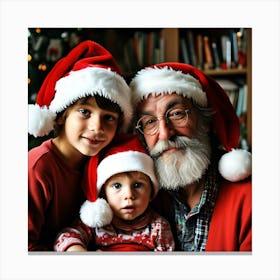 Christmas Father1 Canvas Print