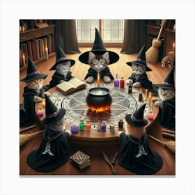Witches 13 Canvas Print