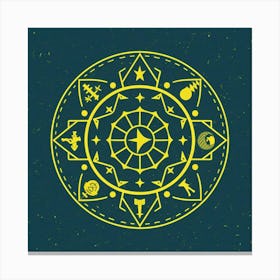 Magic Symbols Art Illustration I8lh S2fsuyjp O 8tjtag Fw8ldah0to Rnex1mqkgog Canvas Print