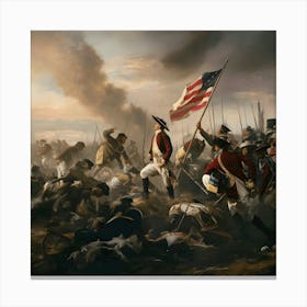 Liberty S Dawn Canvas Print