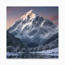 Mountainscape 2 Canvas Print