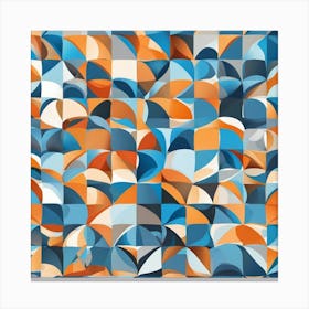 Abstract Geometric Pattern 21 Canvas Print