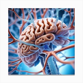 Brain And Nervous System 4 Canvas Print