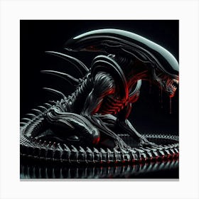 Alien 5 Canvas Print