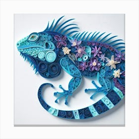 Iguana Canvas Print