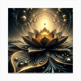 Lotus Flower 119 Canvas Print