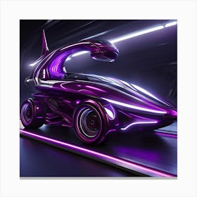 Futuristic Car 17 Canvas Print