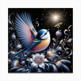 Twilight Bird Canvas Print