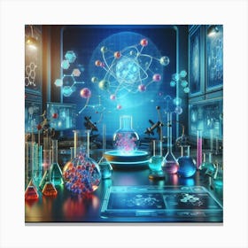 Chemistry Laboratory 4 Canvas Print