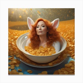 Cornflake Girl Canvas Print