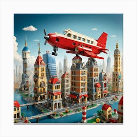 Lego City 1 Canvas Print