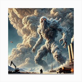 Noxythrax Vapor Lord Canvas Print