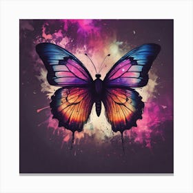 Butterfly Painting 256 Canvas Print