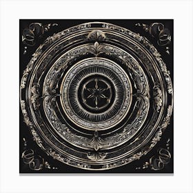 Ornate Medallion Canvas Print