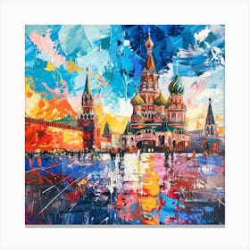 Moscow Cathedral 3 Canvas Print