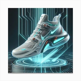 Futuristic Sneakers 1 Canvas Print