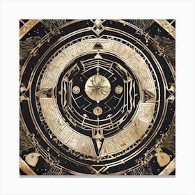 Compass Canvas Print