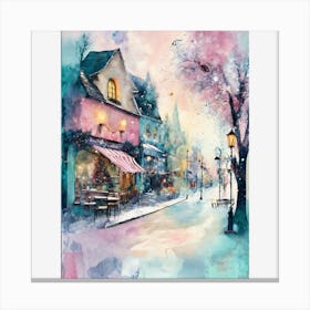 Cobblestone Symphony Canvas Print