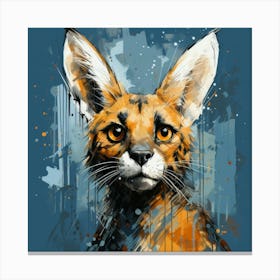 Fox Painting Stampe su tela