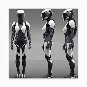 Futuristic Woman 49 Canvas Print