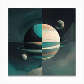 Saturn 1 Canvas Print