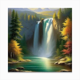 Waterfall 27 Canvas Print