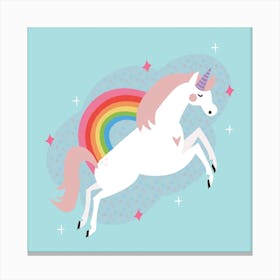Magical Unicorn Canvas Print
