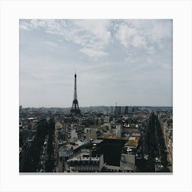 Paris From The Eiffel Tower Canvas Print