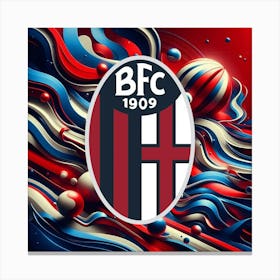 Bologna FC 1909 Logo Wall Art 9 Canvas Print