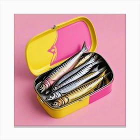 Sardines Art Prints (10) Canvas Print