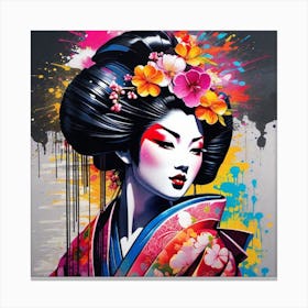 Geisha 147 Canvas Print