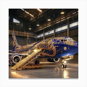 Boeing 787 Canvas Print