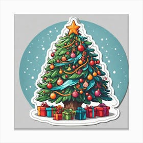 Christmas Tree 3 Canvas Print