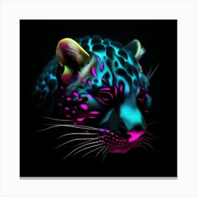 Neon Leopard Stampe su tela