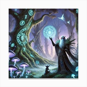 Magic Forest Canvas Print