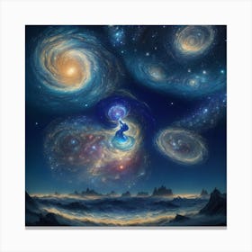 Galaxy Canvas Print