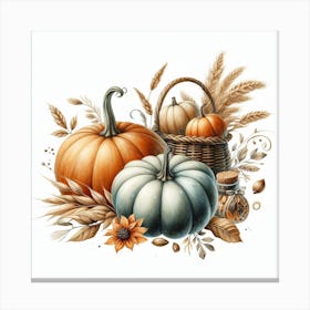 Pumpkin 1 Canvas Print