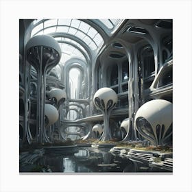 Future Synthesis 13 Canvas Print