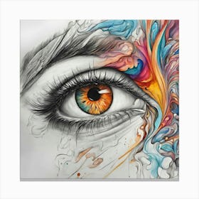 Eye Of The Soul Canvas Print