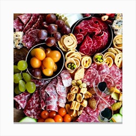 Charcuterie 2 Canvas Print