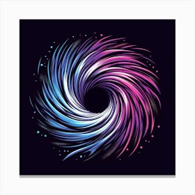 Abstract Swirl Canvas Print