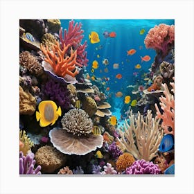 Coral Reef Canvas Print